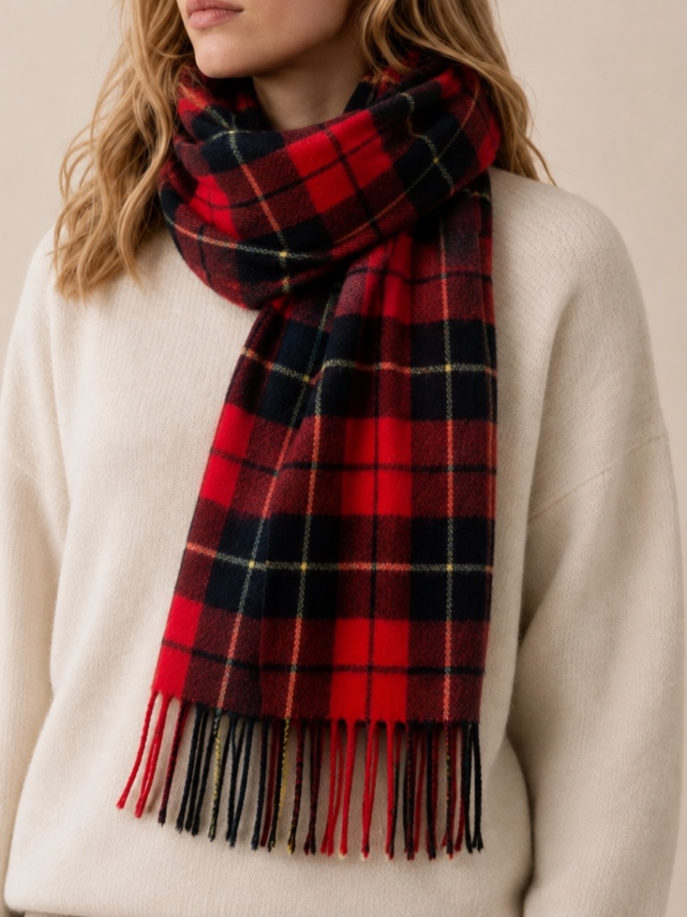 Kiltane 100% Cashmere Heritage Tartan Scarf of Scotland